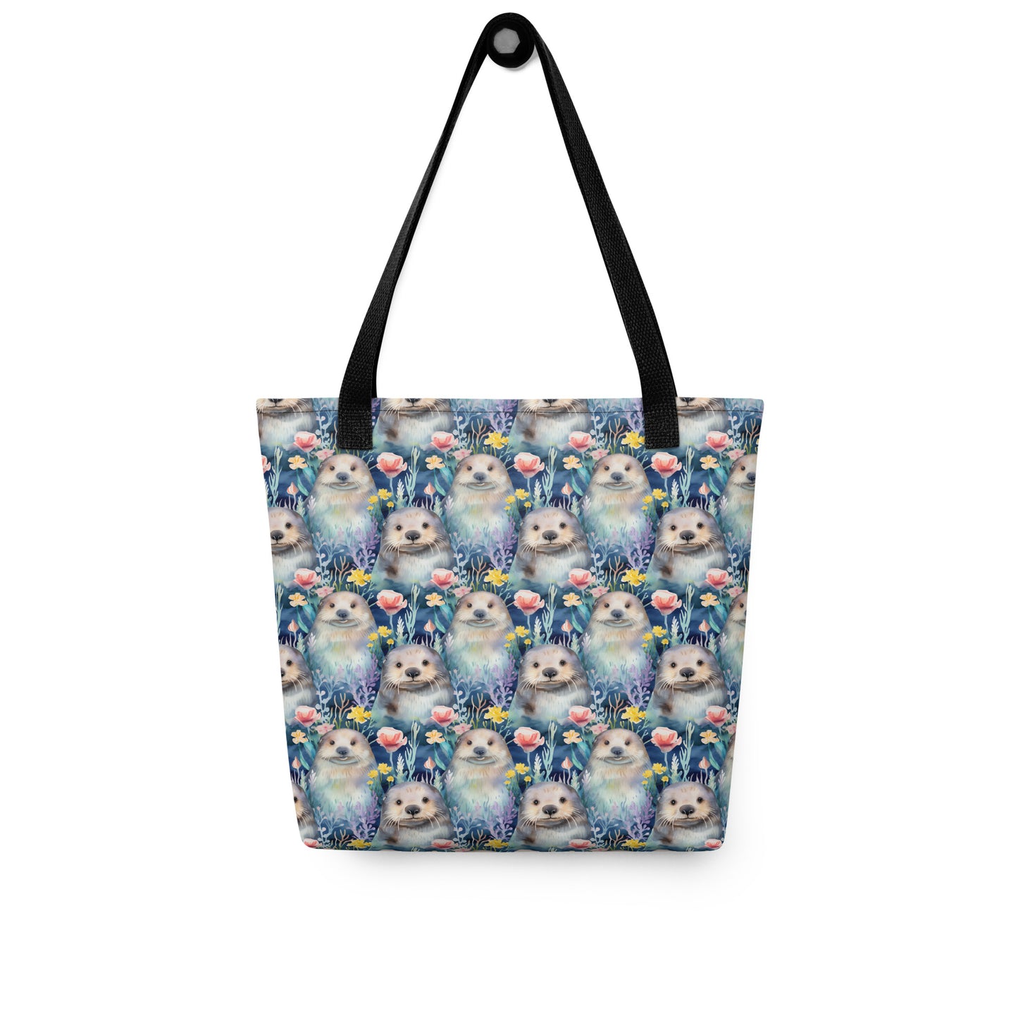 Otter tote bag