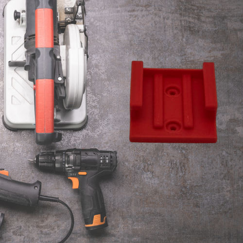 Red Battery Mount