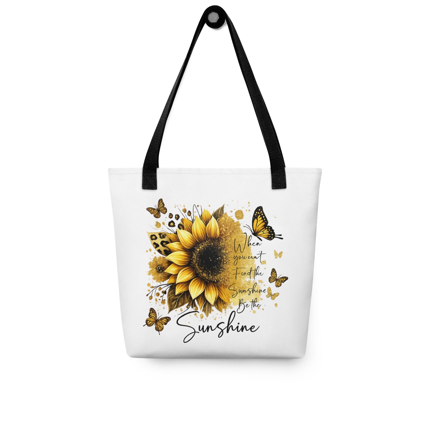 Sunshine Sunflower tote bag