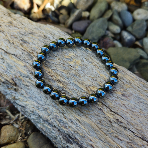 Hematite stretch bracelet