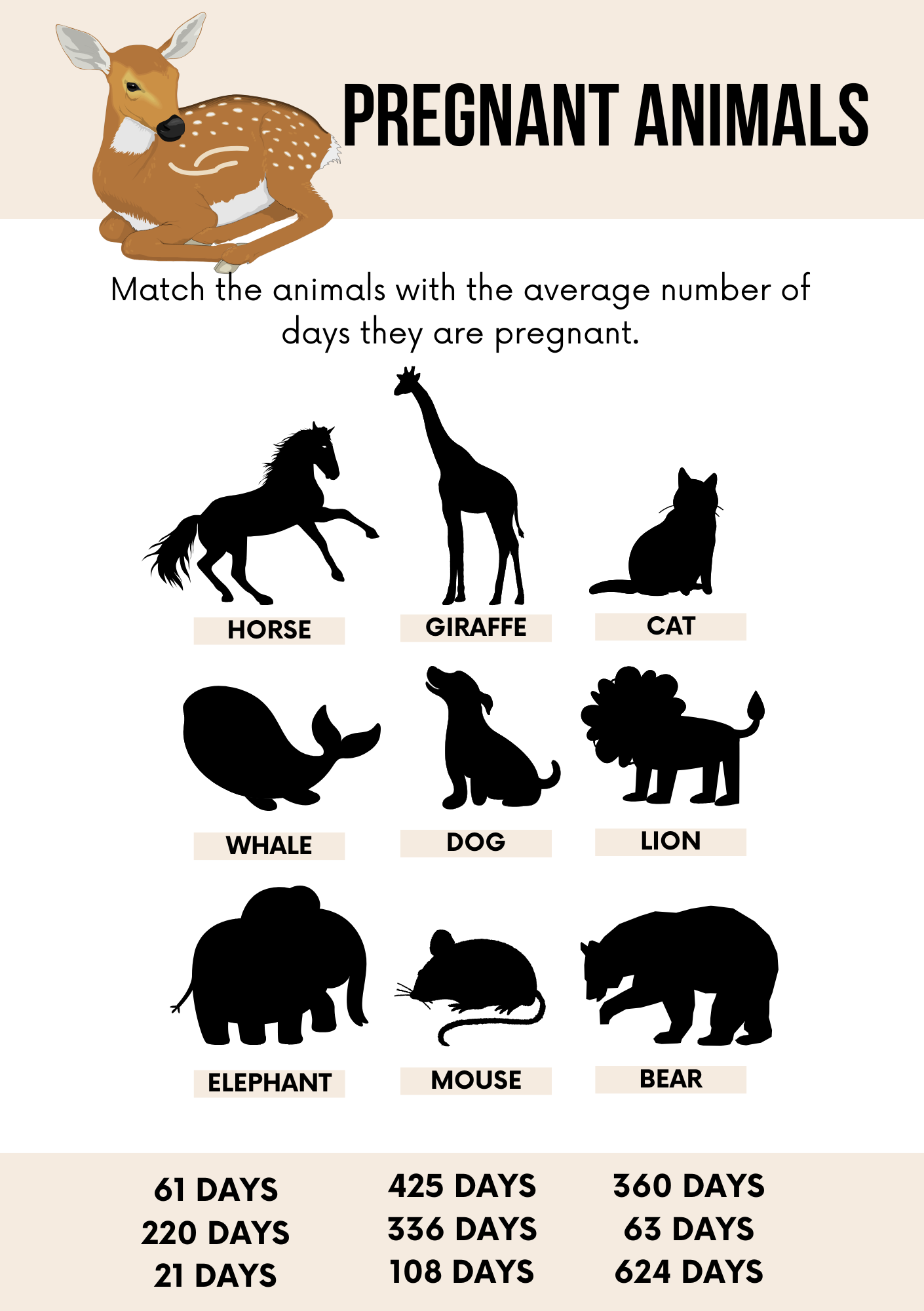 Baby Shower Games- Woodland Animals – Digital Download (PDF)