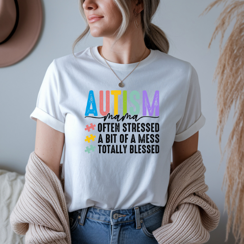 Autism Mama adult t-shirt
