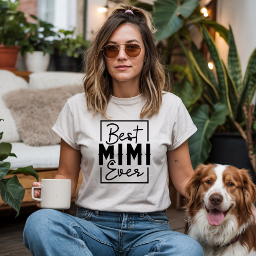 Best Mimi Ever adult t-shirt