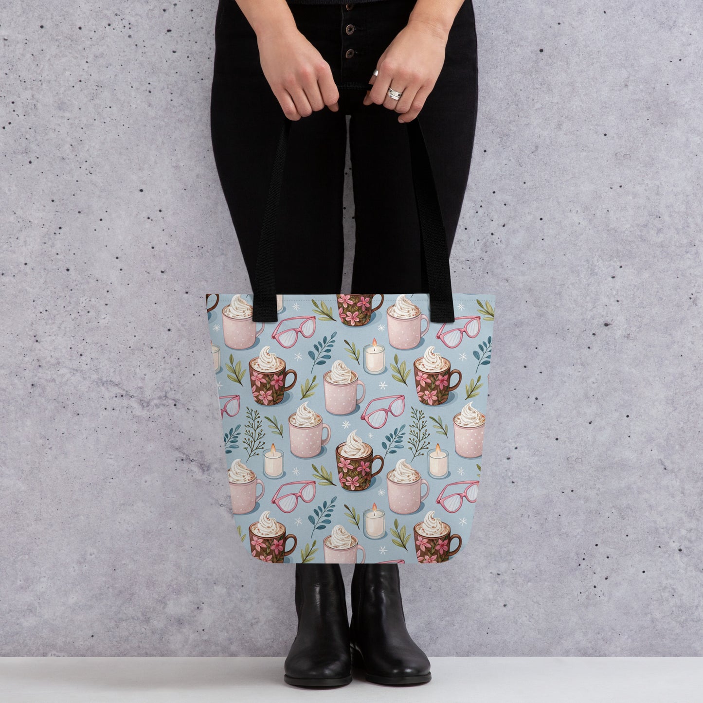 Coffee & Glasses tote bag