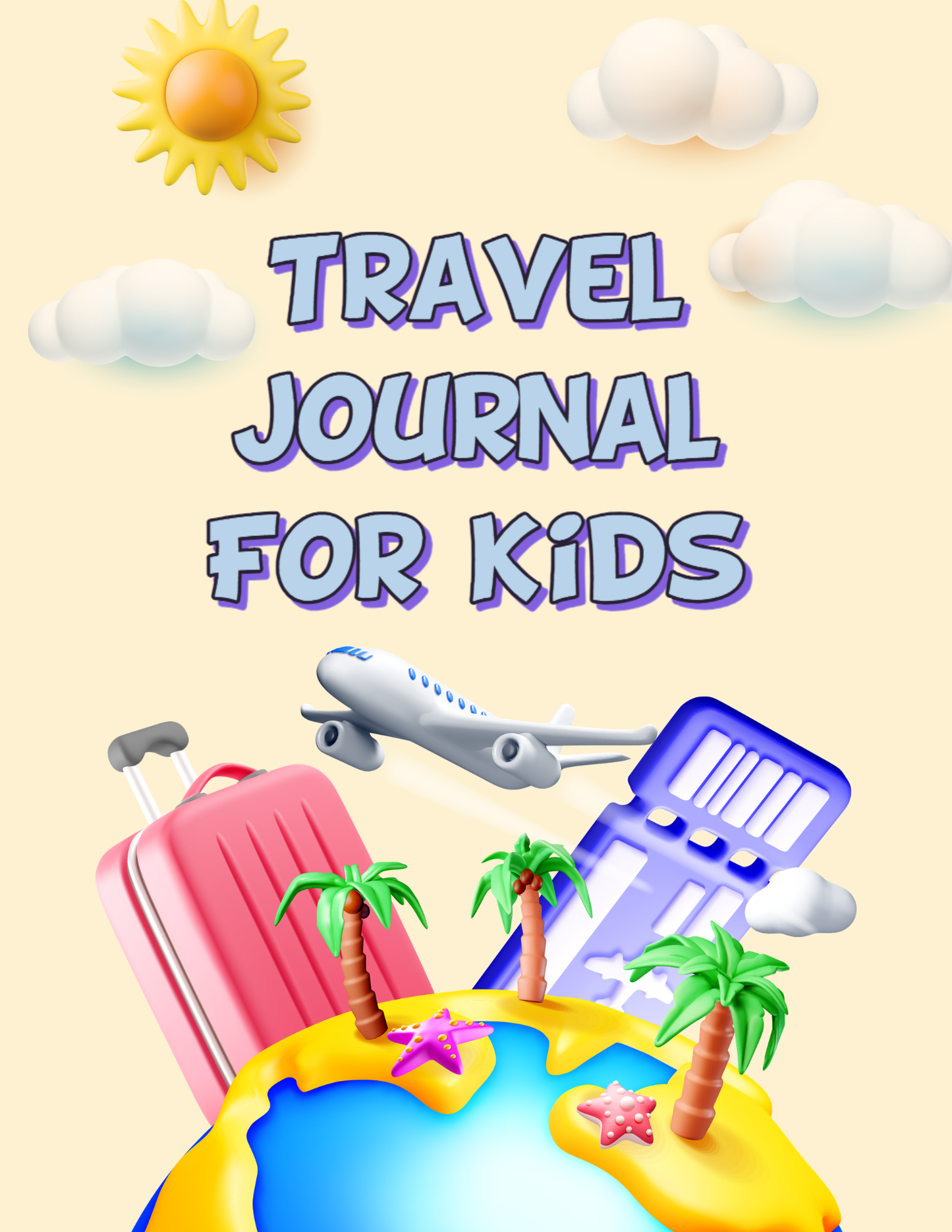 Travel Journal for Kids- Digital Download (PDF)