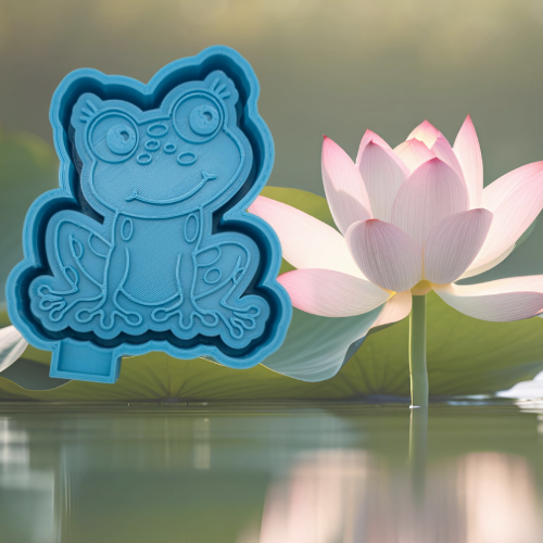 Cute Frog freshie mold housing