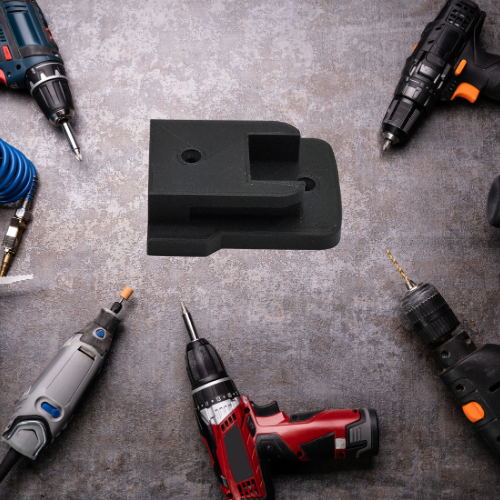 Black Drill Mount