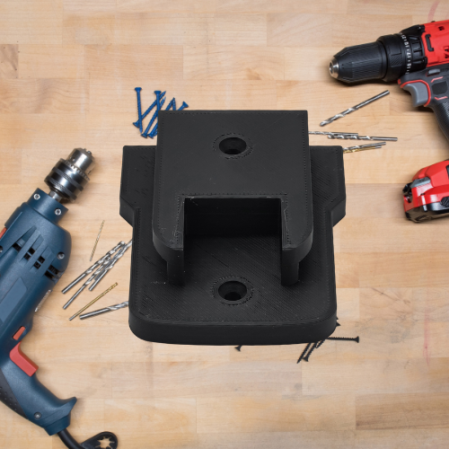 Black Drill Mount