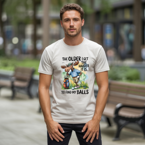 Find My Balls adult t-shirt