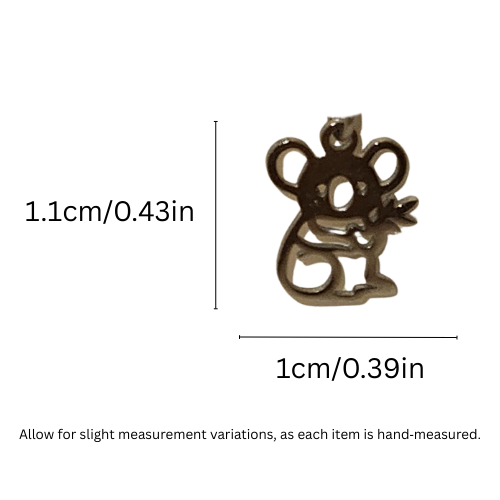 Koala earrings