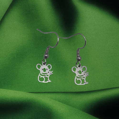 Koala earrings