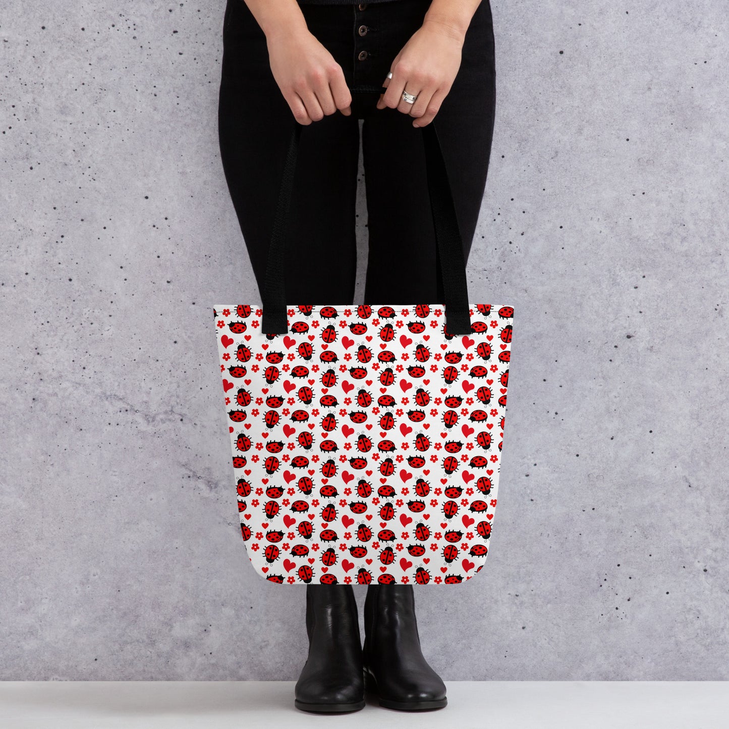 Ladybug tote bag