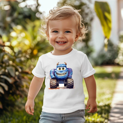 Monster Truck baby t-shirt
