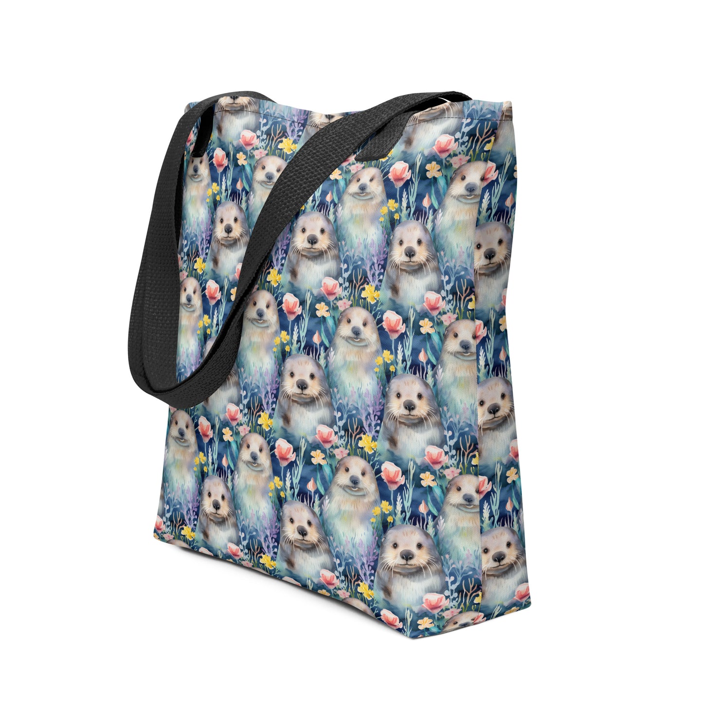 Otter tote bag