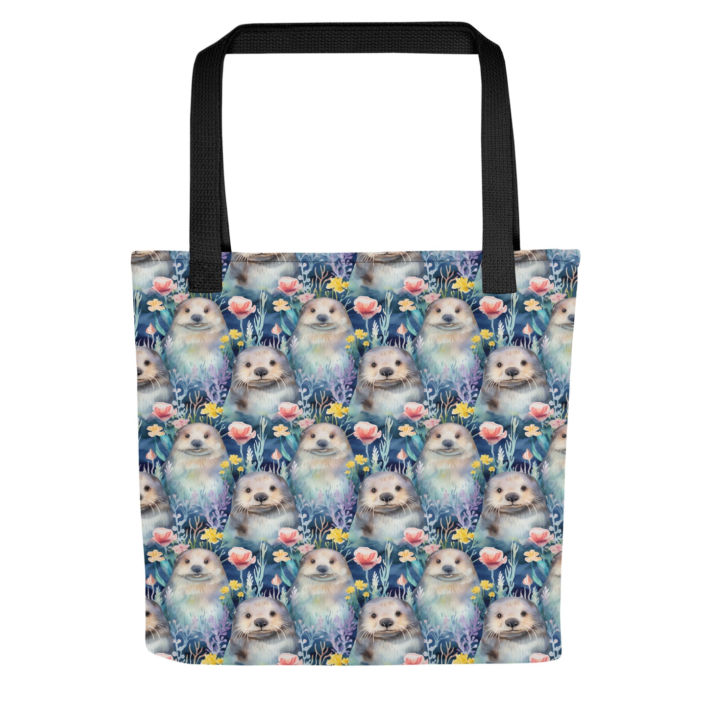 Otter tote bag