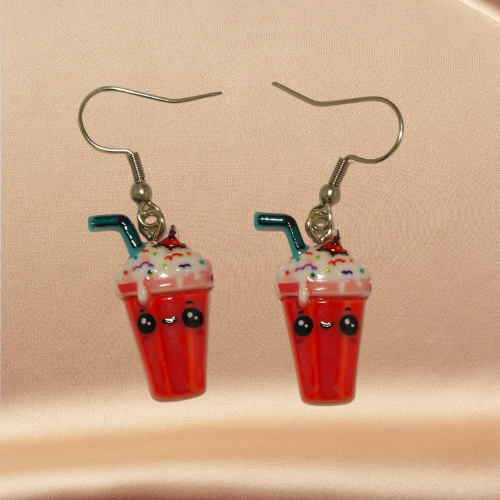 Pink Smoothie earrings