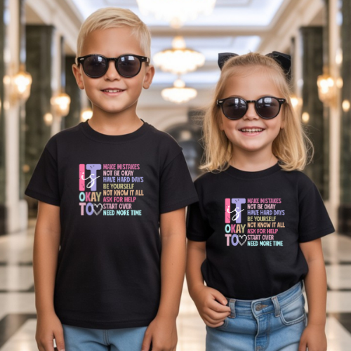 It's Okay youth t-shirt