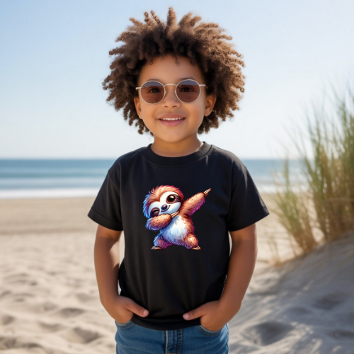 Dabbing Sloth youth t-shirt
