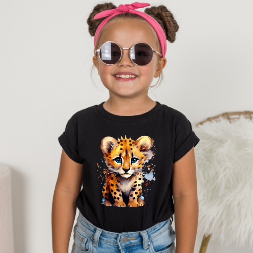 Baby Cheetah toddler t-shirt