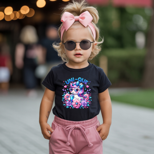 Unique Unicorn toddler t-shirt