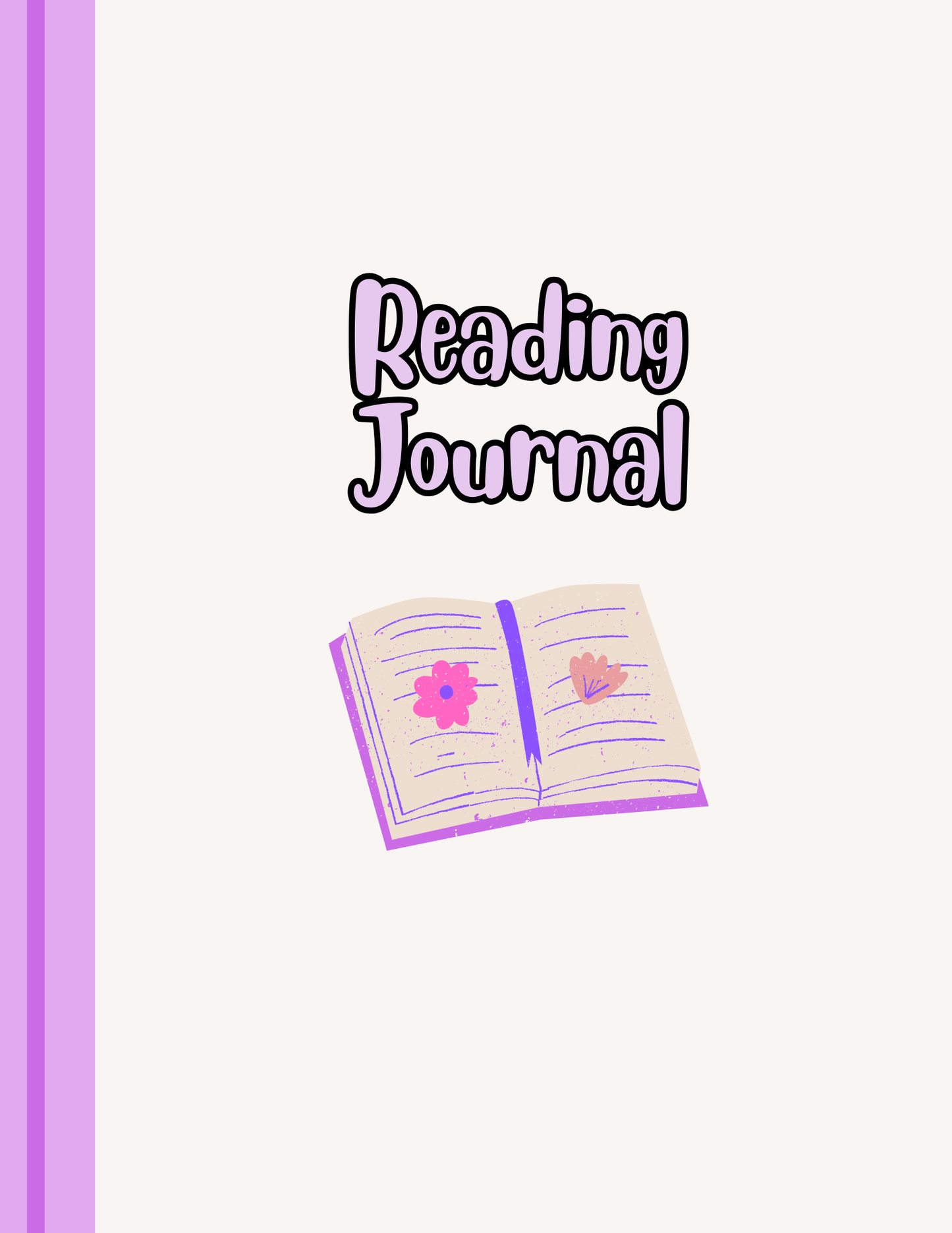 Reading Journal – Digital Download (PDF)