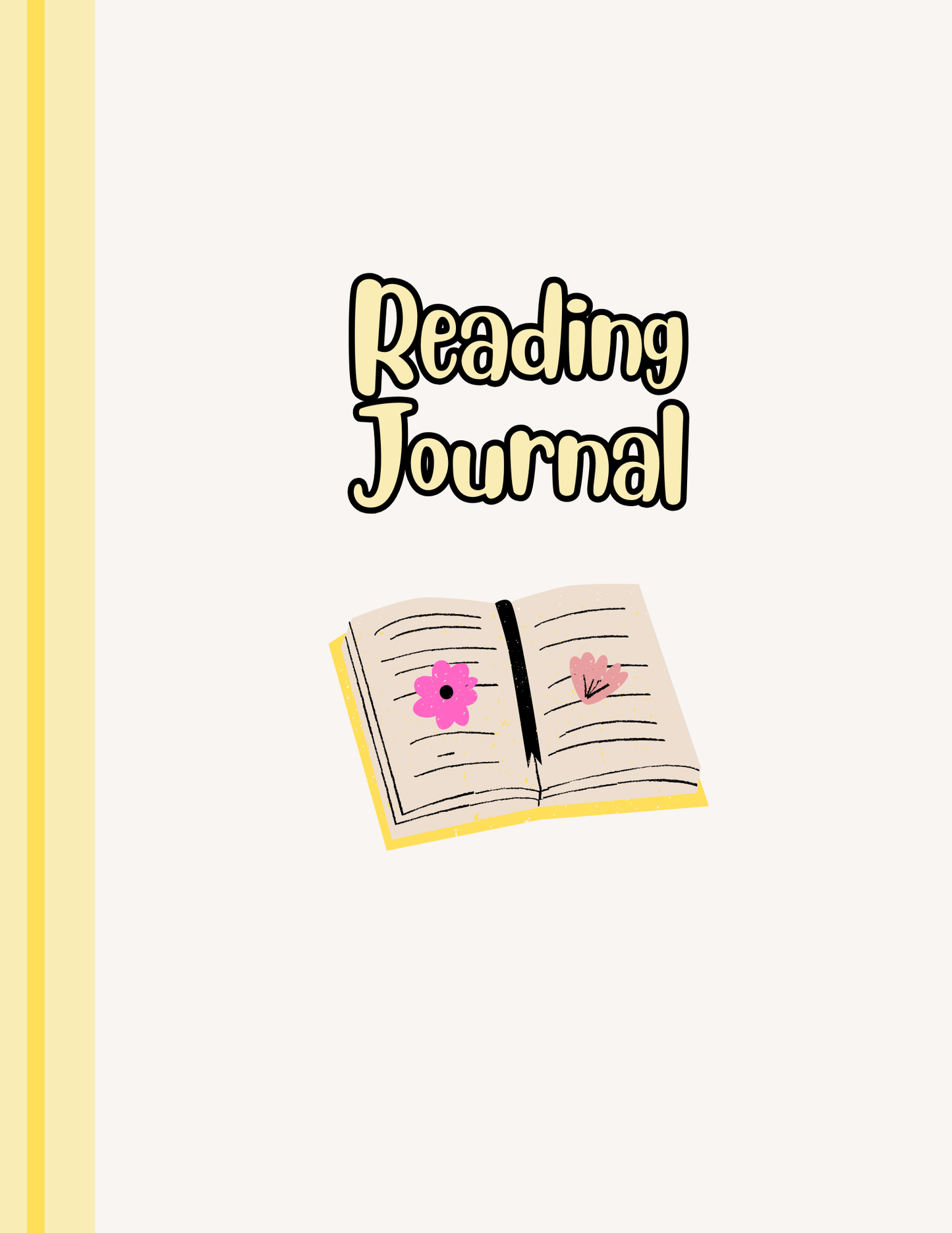 Reading Journal – Digital Download (PDF)