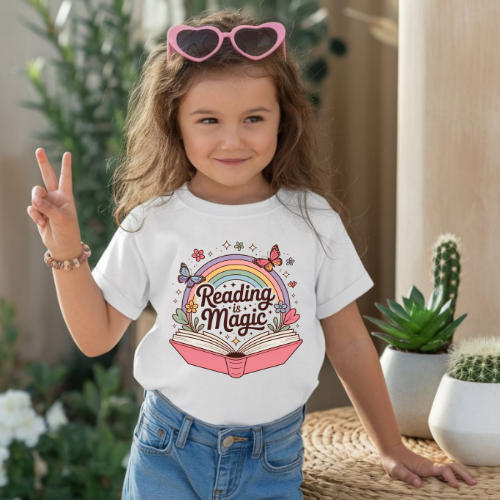 Reading is Magic youth t-shirt