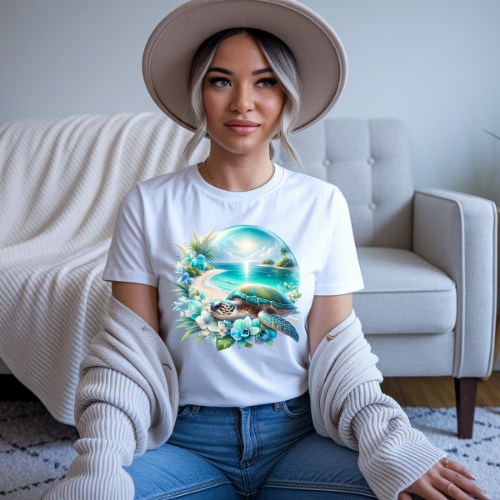 Sea Turtle adult t-shirt