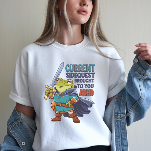 Side Quest adult t-shirt