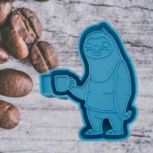 Sloth Coffee freshie mold housing