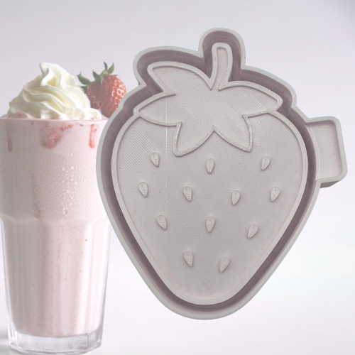 Strawberry freshie mold housing