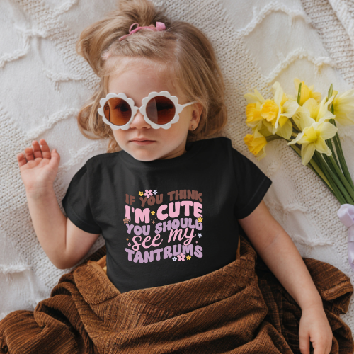 Cute Tantrum toddler t-shirt