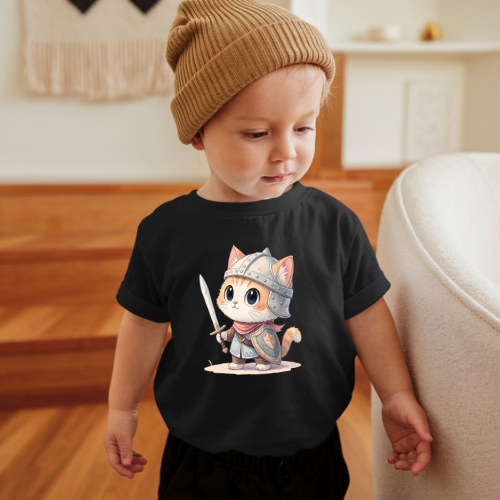 Cat Knight toddler t-shirt