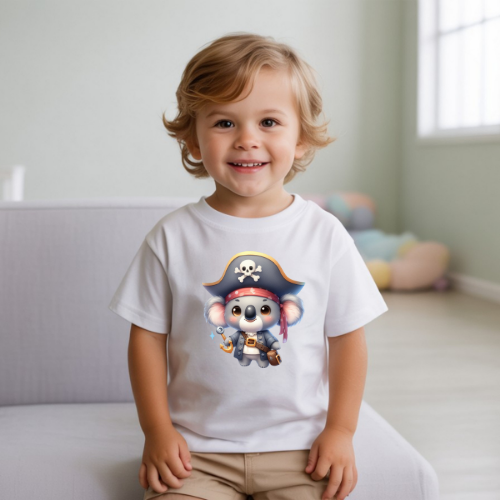 Koala Pirate toddler t-shirt