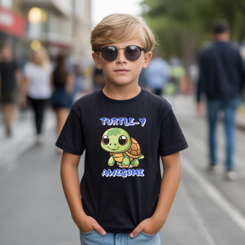 Turtle-y Awesome youth t-shirt