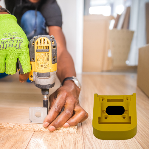 Yellow Battery Mount