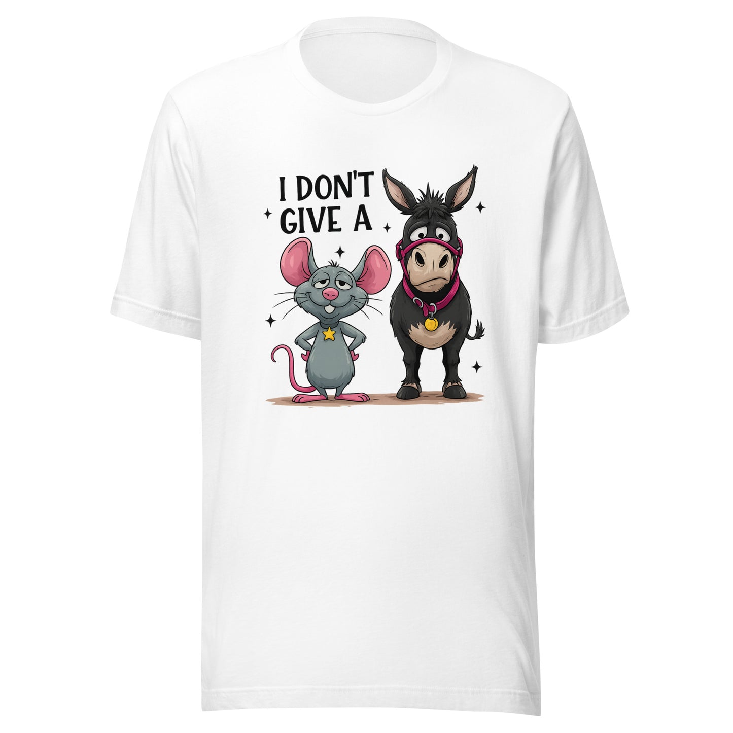 I Don't Give adult t-shirt